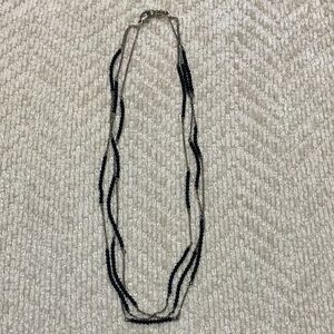 Chan Luu Sterling Silver & Onyx Necklace